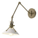 Hubbardton Forge - One Light Wall Sconce - Henry - Soft Gold- Union Lighting Luminaires Decor