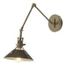 Hubbardton Forge - One Light Wall Sconce - Henry - Soft Gold- Union Lighting Luminaires Decor
