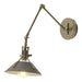 Hubbardton Forge - One Light Wall Sconce - Henry - Soft Gold- Union Lighting Luminaires Decor