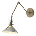 Hubbardton Forge - One Light Wall Sconce - Henry - Soft Gold- Union Lighting Luminaires Decor