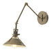 Hubbardton Forge - One Light Wall Sconce - Henry - Soft Gold- Union Lighting Luminaires Decor