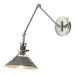 Hubbardton Forge - One Light Wall Sconce - Henry - Sterling- Union Lighting Luminaires Decor