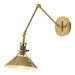 Hubbardton Forge - One Light Wall Sconce - Henry - Modern Brass- Union Lighting Luminaires Decor