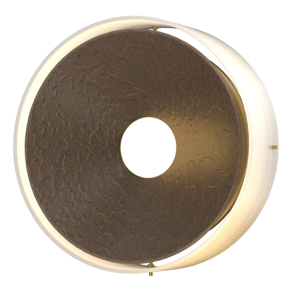 Hubbardton Forge - Four Light Wall Sconce - Oculus - Bronze- Union Lighting Luminaires Decor