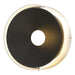 Hubbardton Forge - Four Light Wall Sconce - Oculus - Black- Union Lighting Luminaires Decor