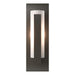 Hubbardton Forge - One Light Wall Sconce - Vertical Bar - Dark Smoke- Union Lighting Luminaires Decor