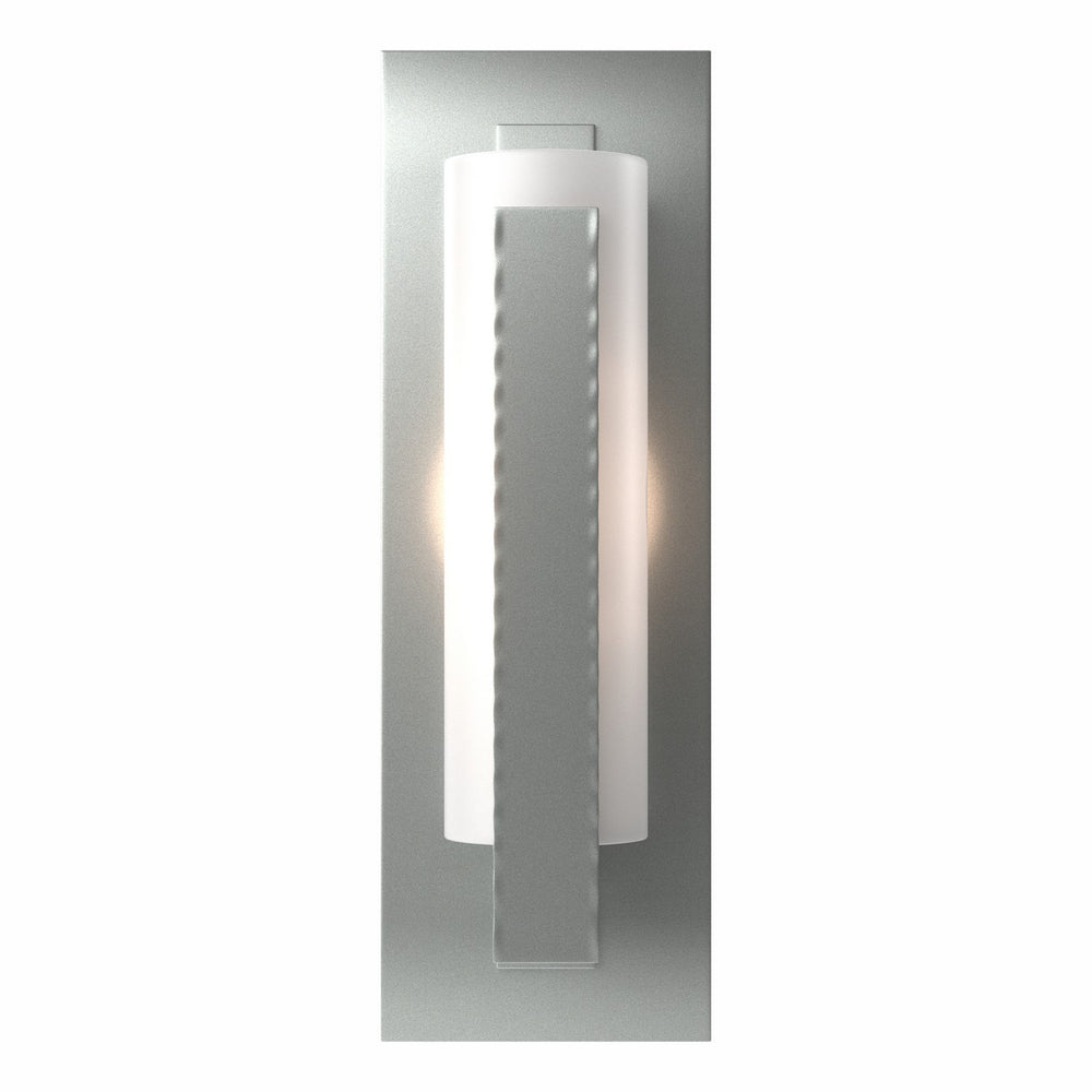 Hubbardton Forge - One Light Wall Sconce - Vertical Bar - Vintage Platinum- Union Lighting Luminaires Decor