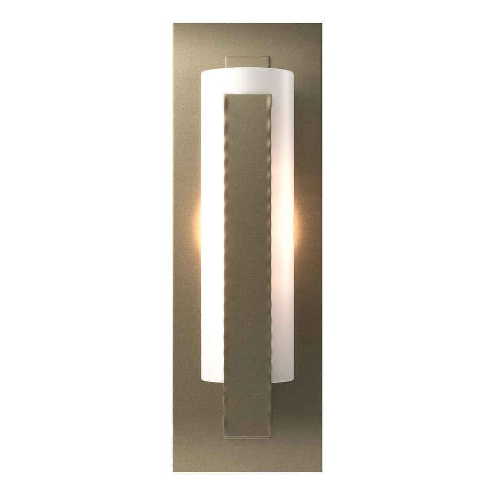 Hubbardton Forge - One Light Wall Sconce - Vertical Bar - Soft Gold- Union Lighting Luminaires Decor