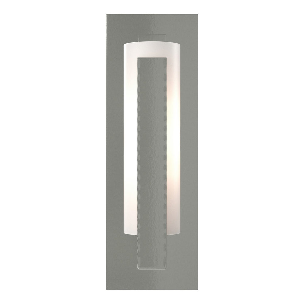 Hubbardton Forge - One Light Wall Sconce - Vertical Bar - Sterling- Union Lighting Luminaires Decor