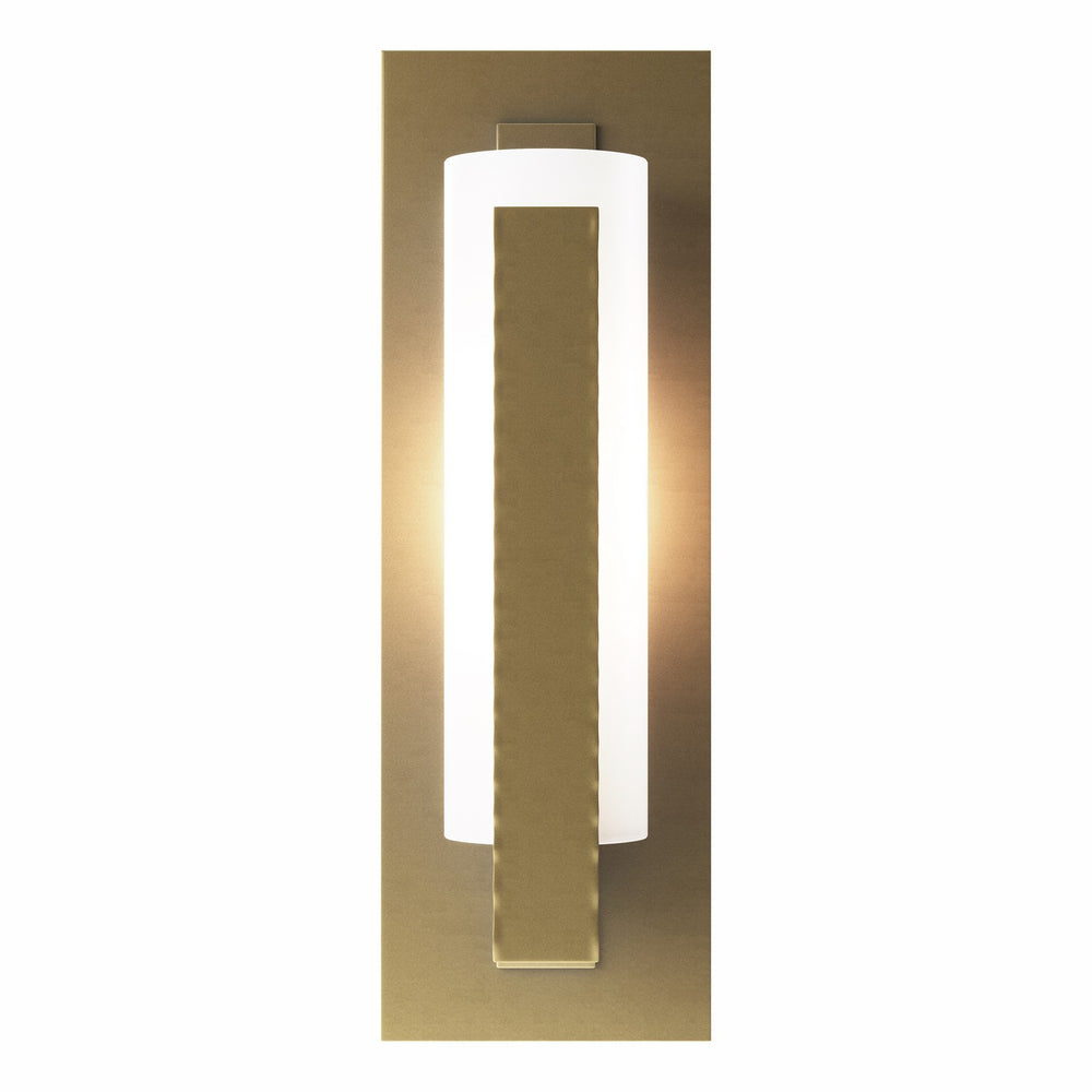 Hubbardton Forge - One Light Wall Sconce - Vertical Bar - Modern Brass- Union Lighting Luminaires Decor
