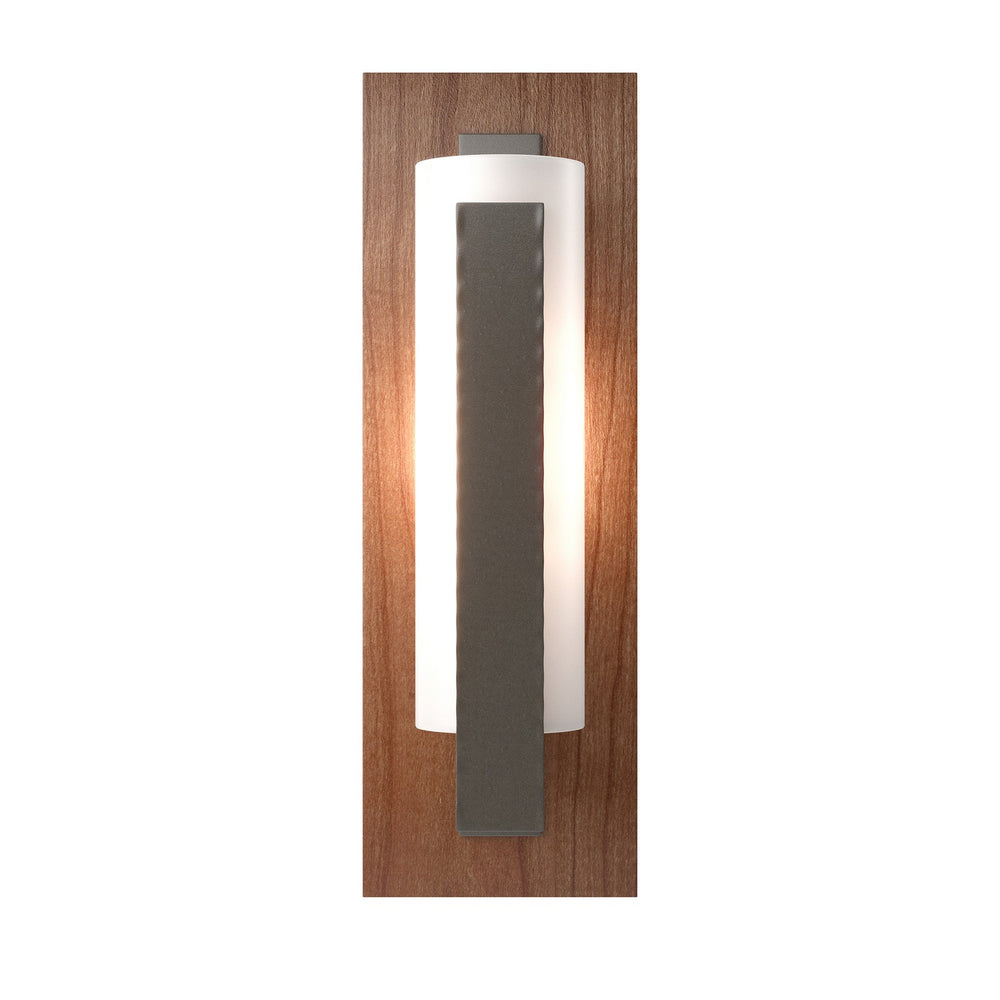 Hubbardton Forge - One Light Wall Sconce - Vertical Bar - Dark Smoke- Union Lighting Luminaires Decor