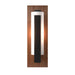 Hubbardton Forge - One Light Wall Sconce - Vertical Bar - Black- Union Lighting Luminaires Decor