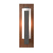 Hubbardton Forge - One Light Wall Sconce - Vertical Bar - Natural Iron- Union Lighting Luminaires Decor