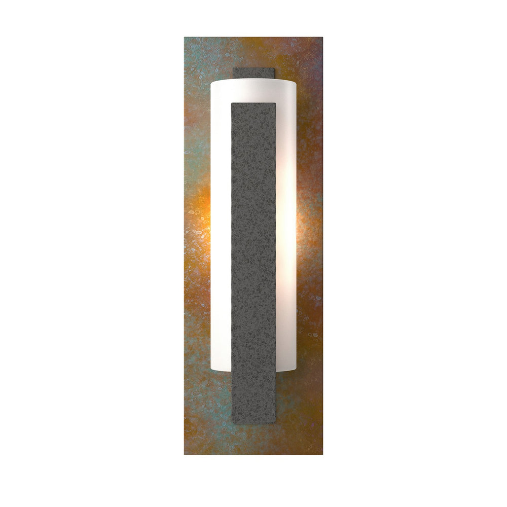 Hubbardton Forge - One Light Wall Sconce - Vertical Bar - Natural Iron- Union Lighting Luminaires Decor