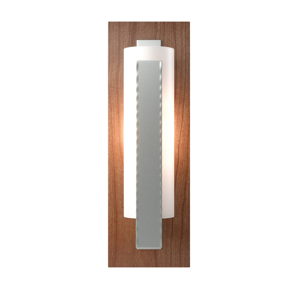 Hubbardton Forge - One Light Wall Sconce - Vertical Bar - Vintage Platinum- Union Lighting Luminaires Decor