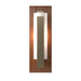 Hubbardton Forge - One Light Wall Sconce - Vertical Bar - Soft Gold- Union Lighting Luminaires Decor