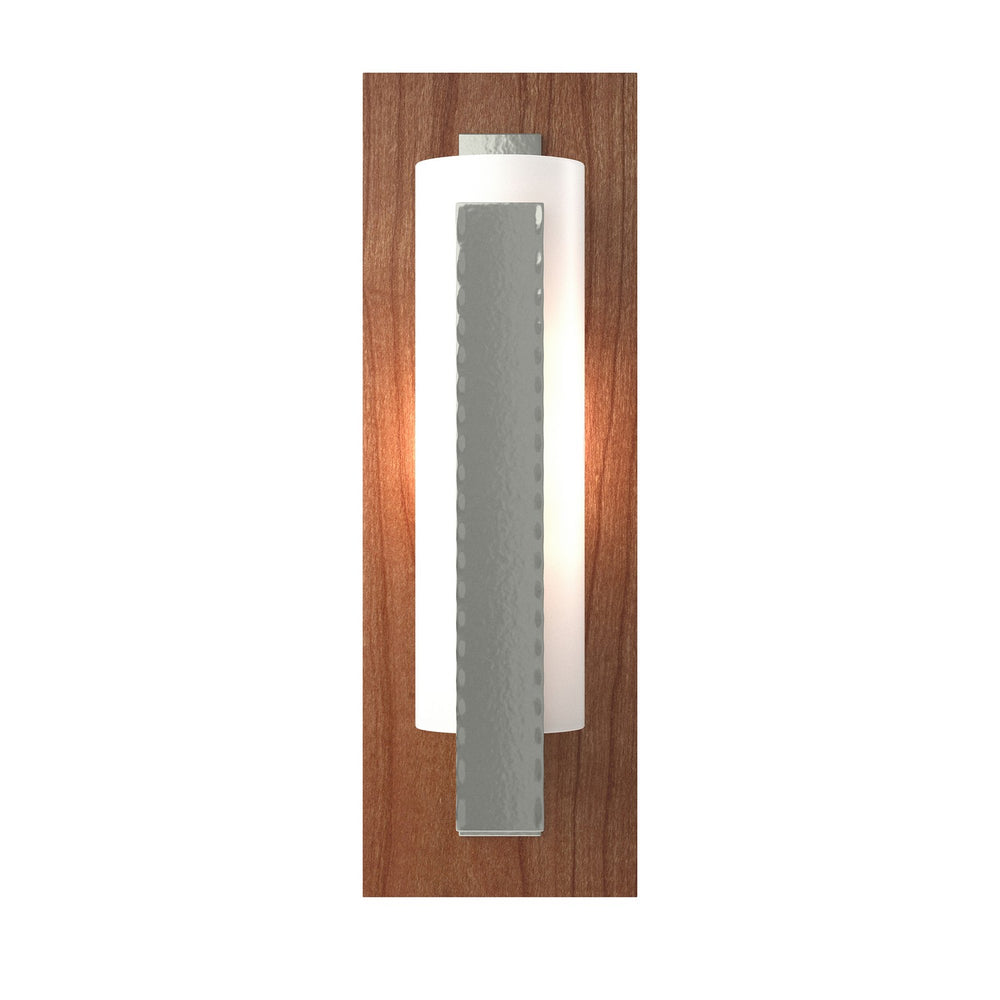Hubbardton Forge - One Light Wall Sconce - Vertical Bar - Sterling- Union Lighting Luminaires Decor
