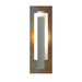 Hubbardton Forge - One Light Wall Sconce - Vertical Bar - Sterling- Union Lighting Luminaires Decor