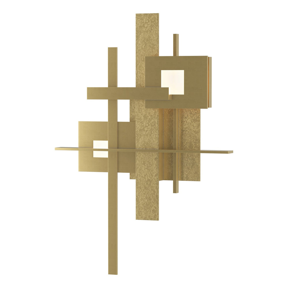 Hubbardton Forge - LED Wall Sconce - Planar - Modern Brass- Union Lighting Luminaires Decor