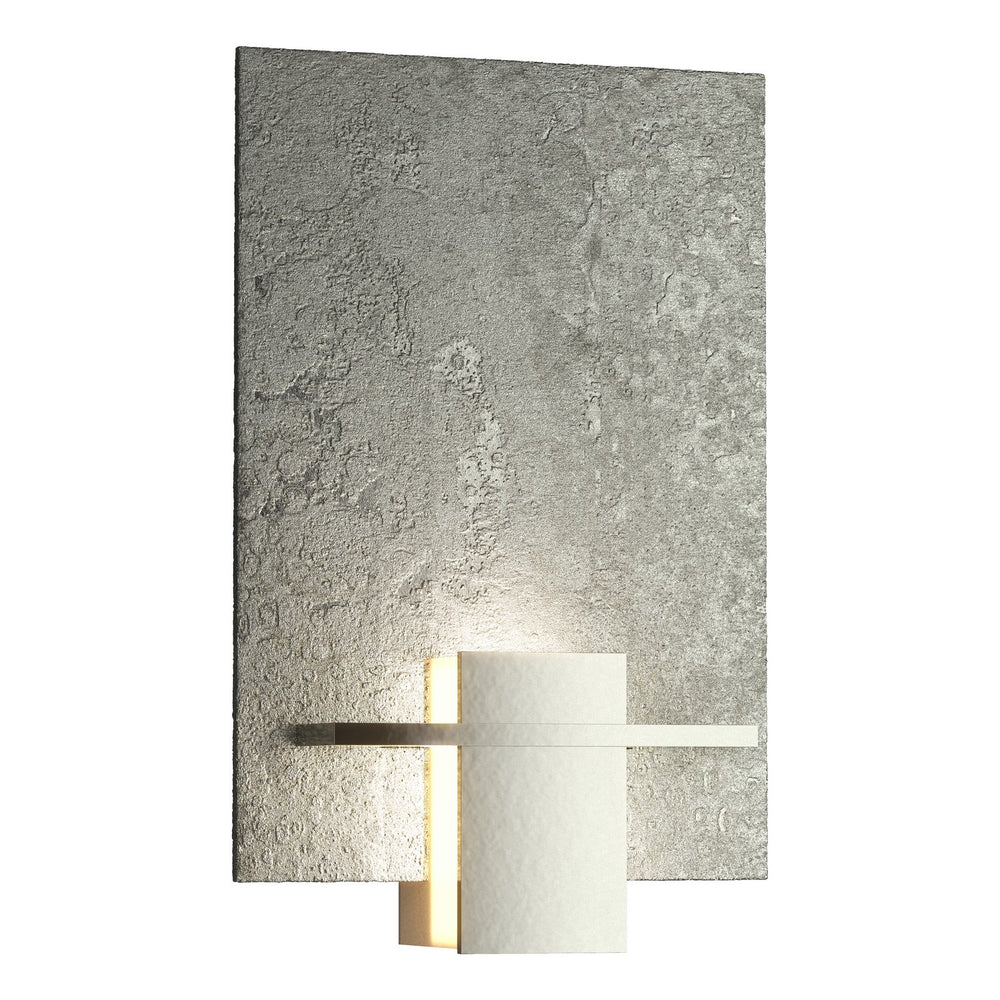 Hubbardton Forge - One Light Wall Sconce - Aperture - Sterling- Union Lighting Luminaires Decor