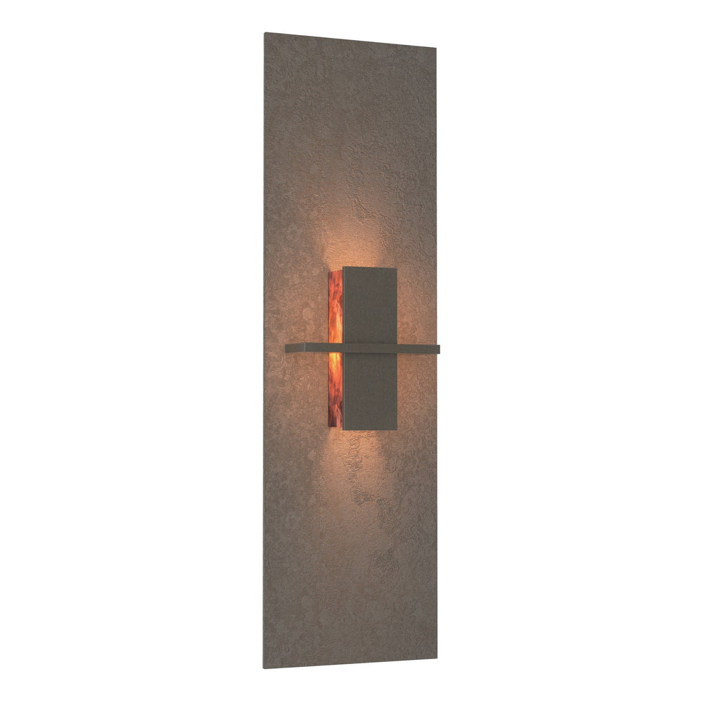 Hubbardton Forge - One Light Wall Sconce - Aperture - Dark Smoke- Union Lighting Luminaires Decor