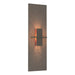 Hubbardton Forge - One Light Wall Sconce - Aperture - Dark Smoke- Union Lighting Luminaires Decor
