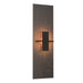 Hubbardton Forge - One Light Wall Sconce - Aperture - Oil Rubbed Bronze- Union Lighting Luminaires Decor