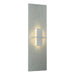 Hubbardton Forge - One Light Wall Sconce - Aperture - Vintage Platinum- Union Lighting Luminaires Decor