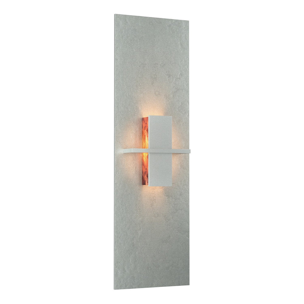 Hubbardton Forge - One Light Wall Sconce - Aperture - Vintage Platinum- Union Lighting Luminaires Decor