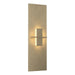 Hubbardton Forge - One Light Wall Sconce - Aperture - Soft Gold- Union Lighting Luminaires Decor