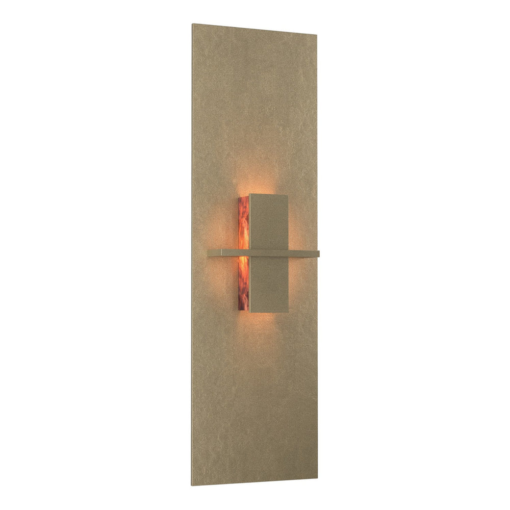 Hubbardton Forge - One Light Wall Sconce - Aperture - Soft Gold- Union Lighting Luminaires Decor