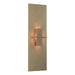 Hubbardton Forge - One Light Wall Sconce - Aperture - Soft Gold- Union Lighting Luminaires Decor