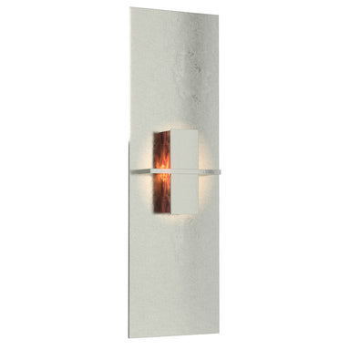 Hubbardton Forge - Aperture Vertical Sconce - Aperture - Sterling- Union Lighting Luminaires Decor