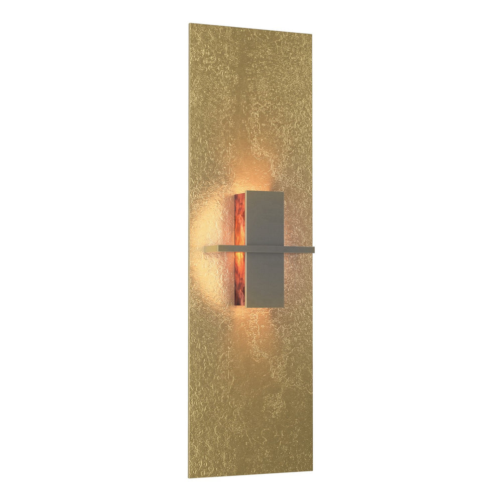 Hubbardton Forge - One Light Wall Sconce - Aperture - Modern Brass- Union Lighting Luminaires Decor