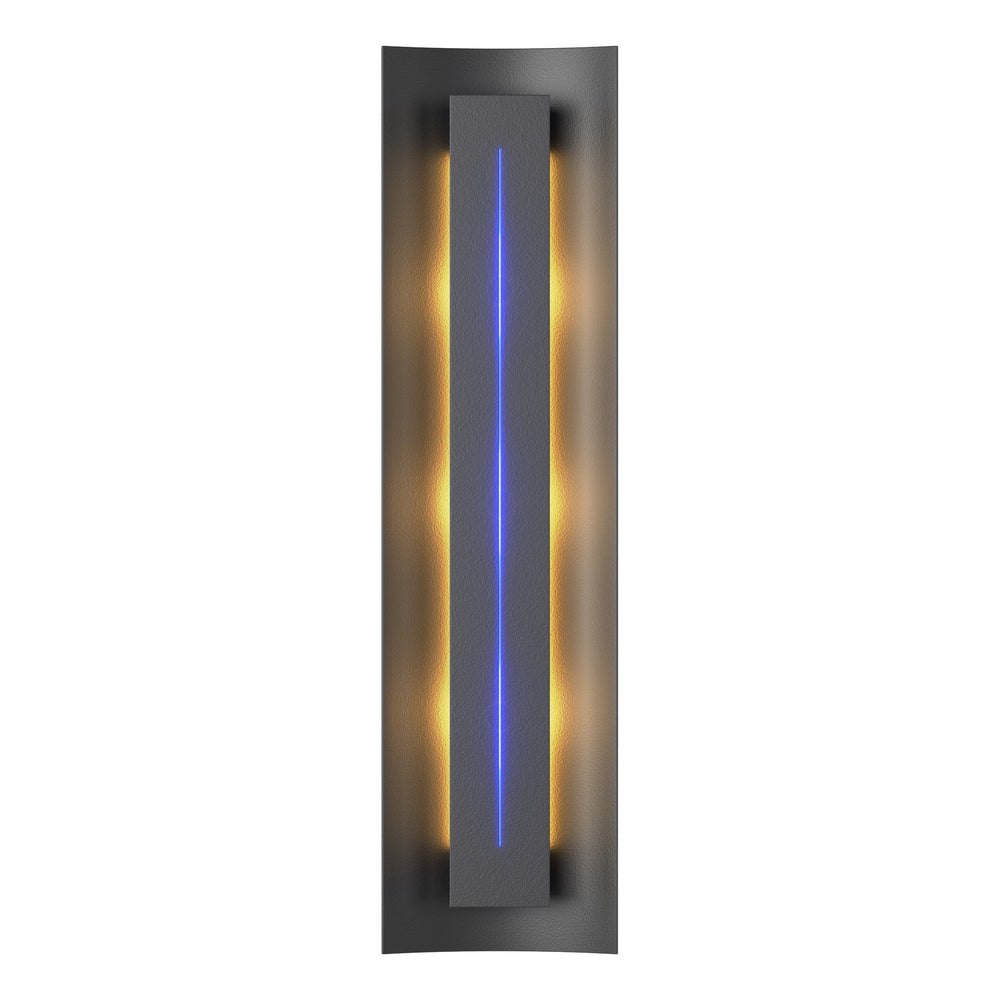 Hubbardton Forge - Three Light Wall Sconce - Gallery - Black- Union Lighting Luminaires Decor