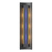 Hubbardton Forge - Three Light Wall Sconce - Gallery - Black- Union Lighting Luminaires Decor
