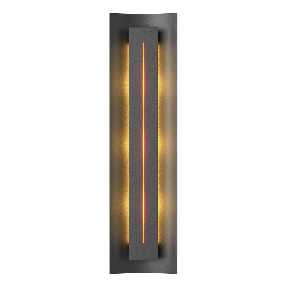 Hubbardton Forge - Three Light Wall Sconce - Gallery - Black- Union Lighting Luminaires Decor