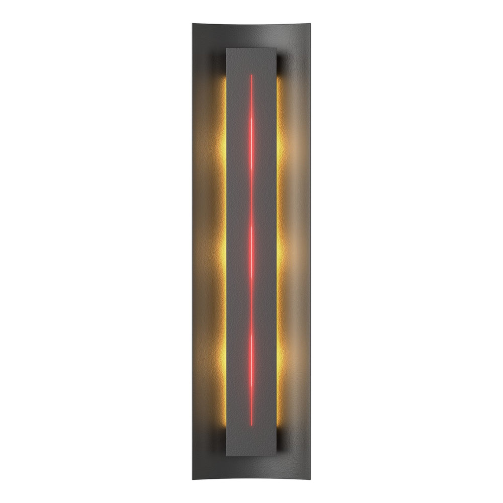 Hubbardton Forge - Three Light Wall Sconce - Gallery - Black- Union Lighting Luminaires Decor