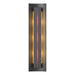 Hubbardton Forge - Three Light Wall Sconce - Gallery - Black- Union Lighting Luminaires Decor