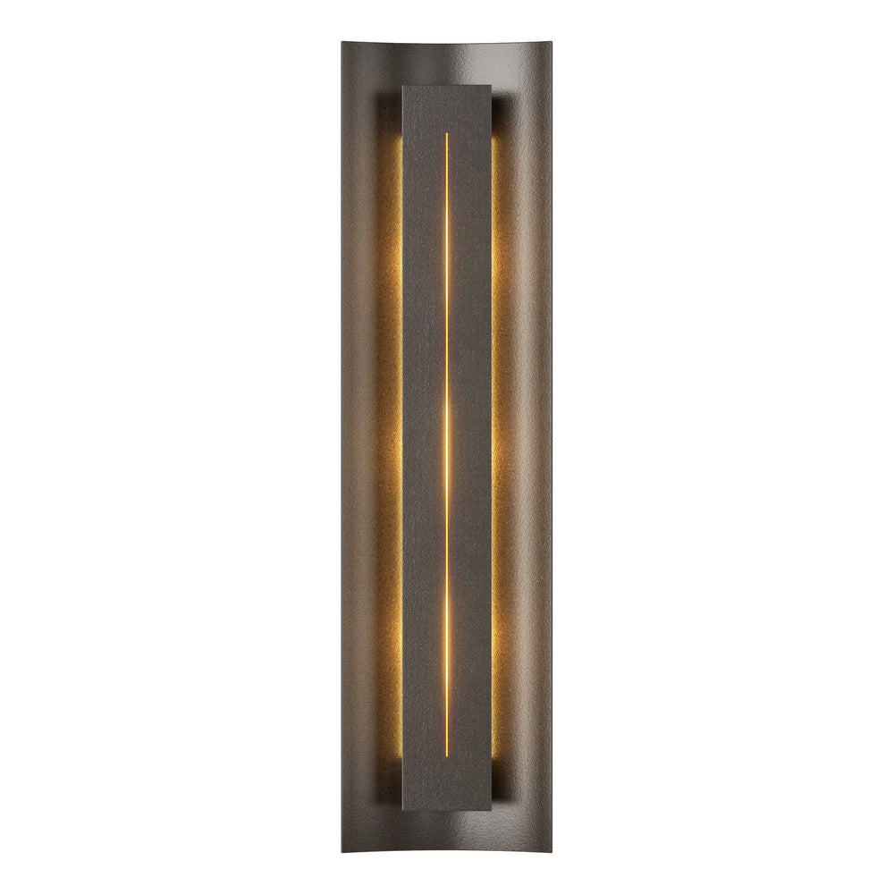 Hubbardton Forge - Three Light Wall Sconce - Gallery - Oil Rubbed Bronze- Union Lighting Luminaires Decor