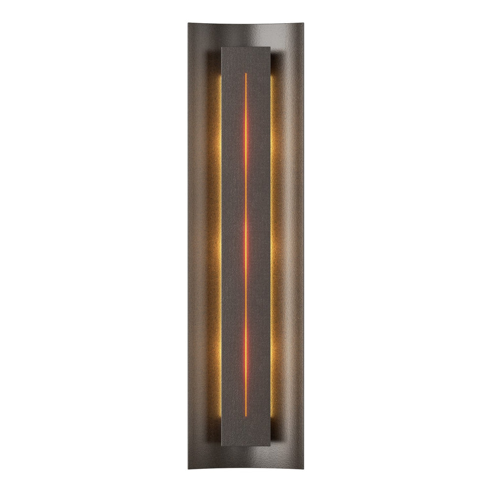 Hubbardton Forge - Three Light Wall Sconce - Gallery - Oil Rubbed Bronze- Union Lighting Luminaires Decor