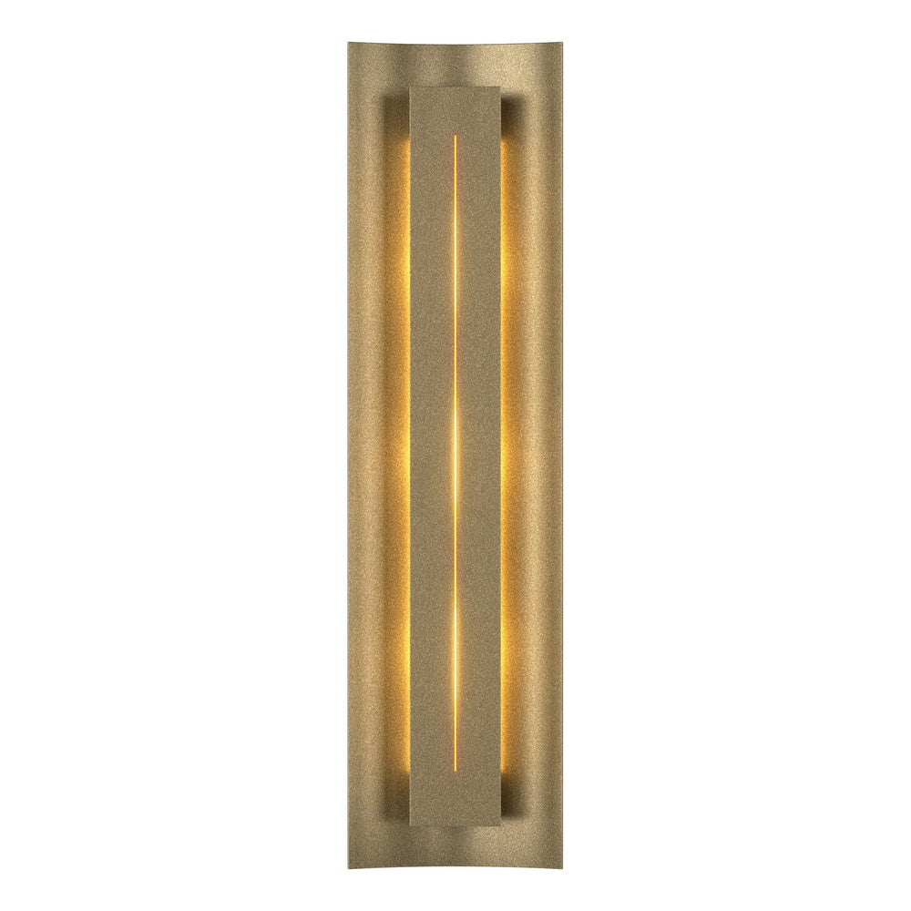 Hubbardton Forge - Three Light Wall Sconce - Gallery - Soft Gold- Union Lighting Luminaires Decor