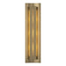 Hubbardton Forge - Three Light Wall Sconce - Gallery - Soft Gold- Union Lighting Luminaires Decor
