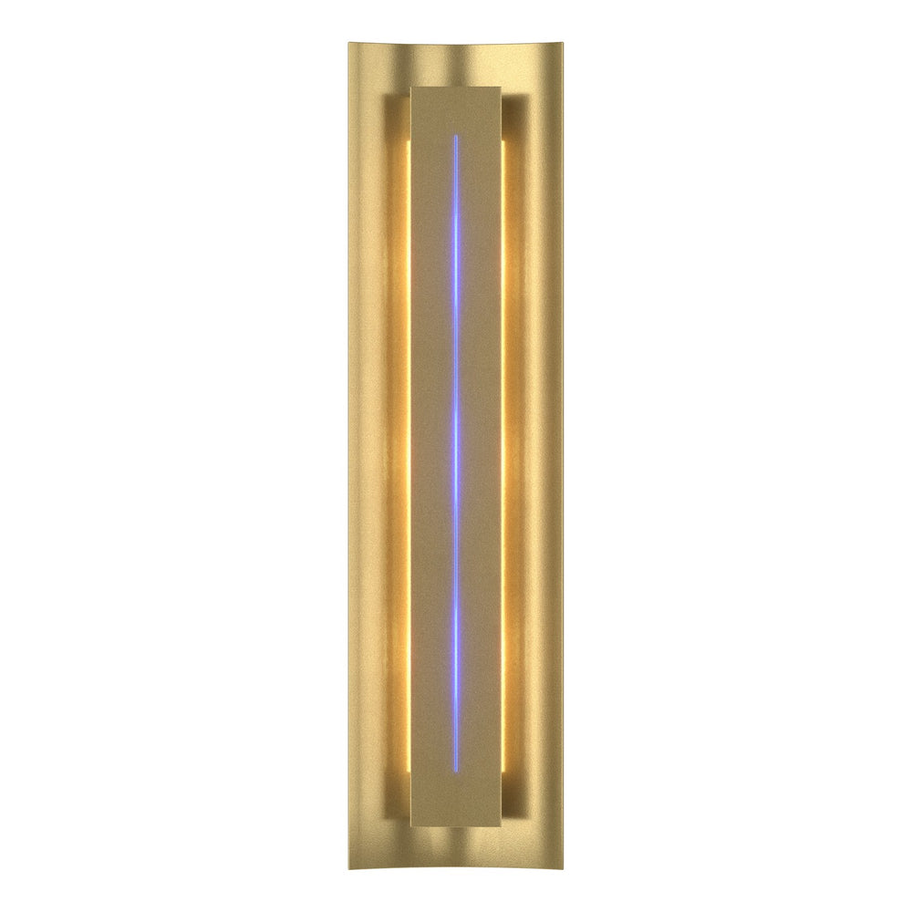 Hubbardton Forge - Three Light Wall Sconce - Gallery - Modern Brass- Union Lighting Luminaires Decor