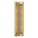 Hubbardton Forge - Three Light Wall Sconce - Gallery - Modern Brass- Union Lighting Luminaires Decor