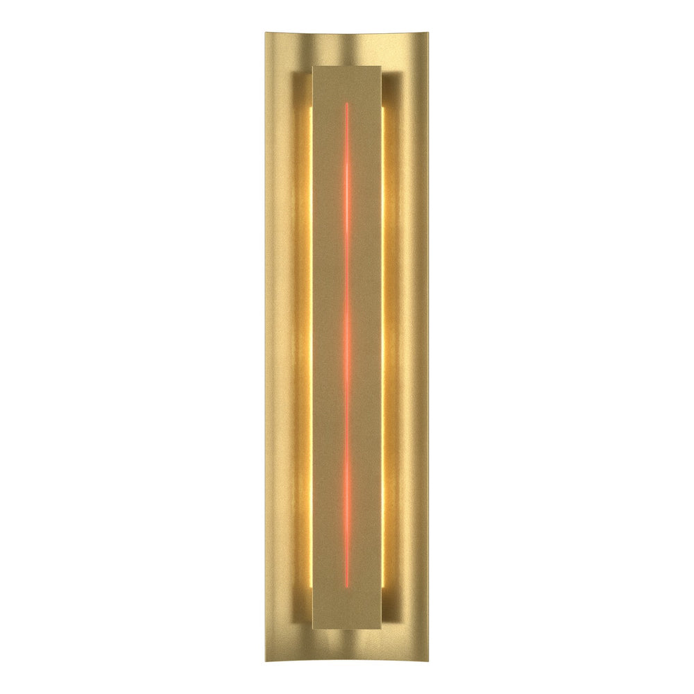 Hubbardton Forge - Three Light Wall Sconce - Gallery - Modern Brass- Union Lighting Luminaires Decor