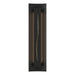 Hubbardton Forge - Three Light Wall Sconce - Gallery - Black- Union Lighting Luminaires Decor