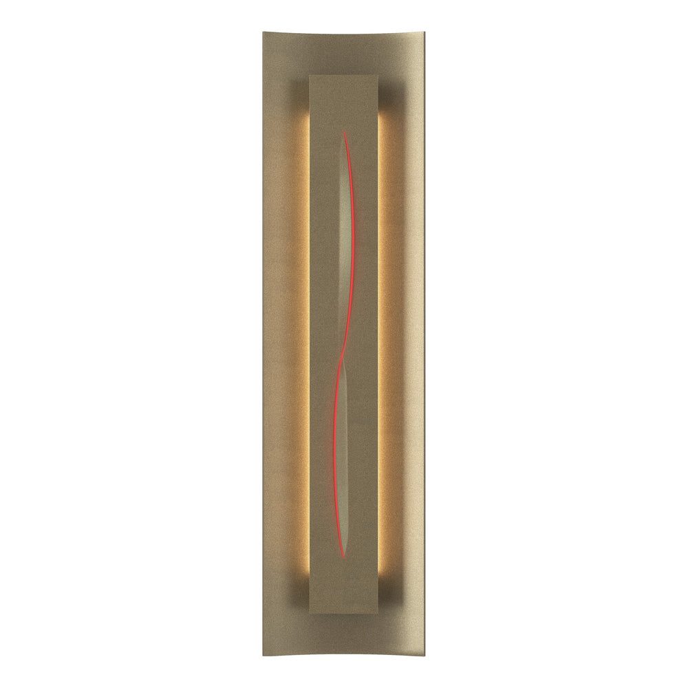 Hubbardton Forge - Three Light Wall Sconce - Gallery - Soft Gold- Union Lighting Luminaires Decor