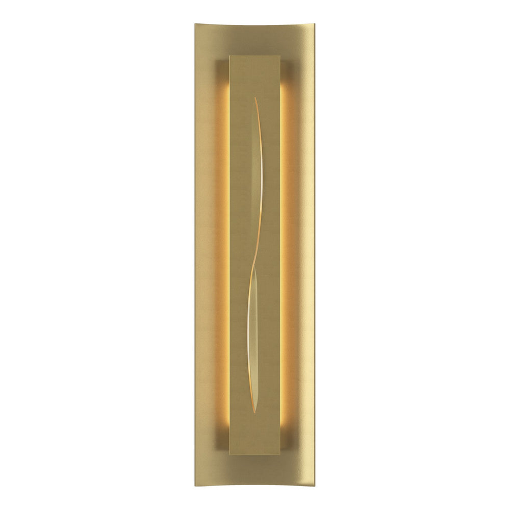 Hubbardton Forge - Three Light Wall Sconce - Gallery - Modern Brass- Union Lighting Luminaires Decor