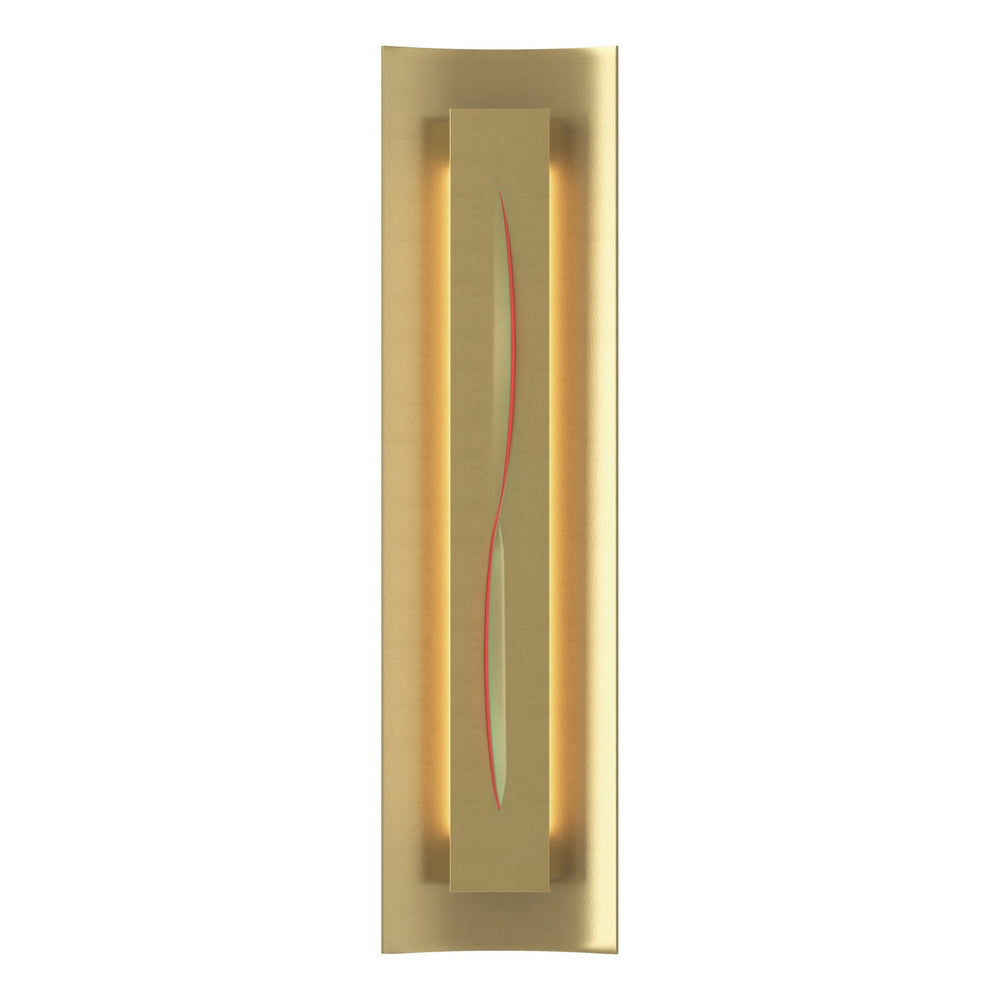 Hubbardton Forge - Three Light Wall Sconce - Gallery - Modern Brass- Union Lighting Luminaires Decor